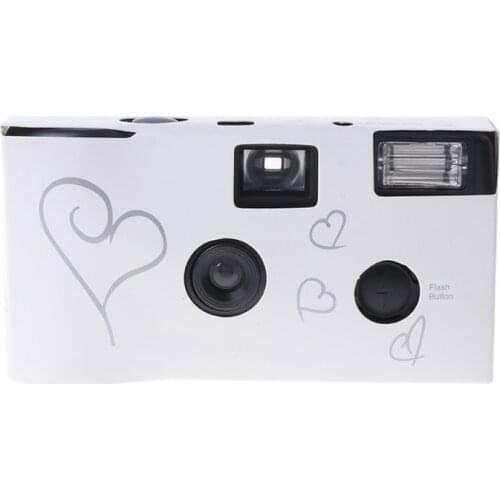 The new 27 photos flash retro 35MM disposable film camera HD, manual fool optical machine childrens gift wedding film camera