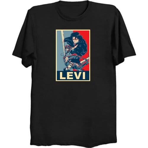 Attack on Titan Shingeki No Kyojin Funny Cartoon T-shirt Men Harajuku Kawaii Tshirt Levi Graphic T Shirt Cute Anime Top Tee Male