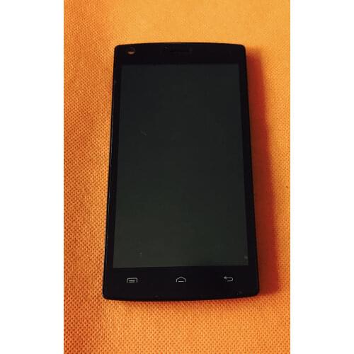 Used Original LCD Display +Digitizer Touch Screen+Frame for Doogee X5 Max pro MTK6737 Quad Core Free shipping