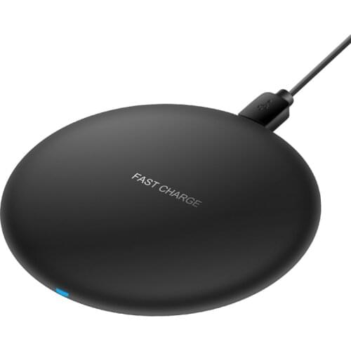 Portable Fast Wireless Charger for IPhone X XR XS Max 8 Plus Qi Quick Charge for Samsung Galaxy Note 9 8 S8 S9 Xiaomi Charging