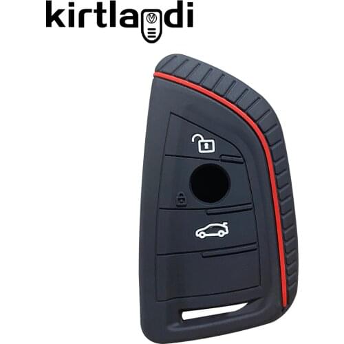 3 2+1 Buttons Silicone Car Keychain Holder Key Cover Case for BMW G30 F20 F30 F10 F48 X1 Serie 1 2 3 5 6 7 X2 X4 X6 X5 X7 X3 Z4