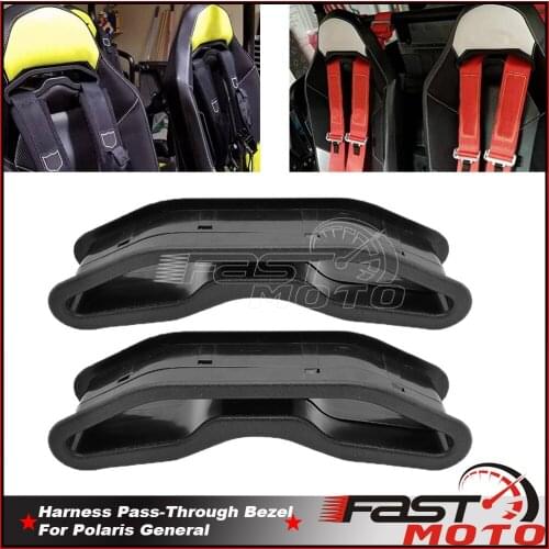 UTV 1PC/2PCS/4PCS Harness ABS Pass-Through Seat Bezel Insert For Polaris RZR XP1000 900 Sportsman ACE General XP 1000 Turbo 2014