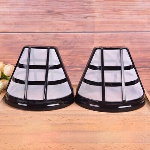 Reusable Replacement Coffee Filter Refillable Basket Cup Style Brewer Tool 1PC