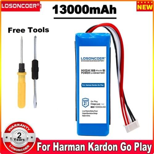 9000mAh GSP1029102 01 Battery for Harman Kardon Go Play Mini Speaker Li-Polymer Lithium Polymer Rechargeable Accumulator
