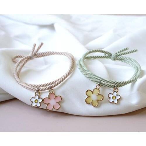 Childrens giraffe small rubber band color tie hair loop elastic hair rope female hair accessories #7A4177