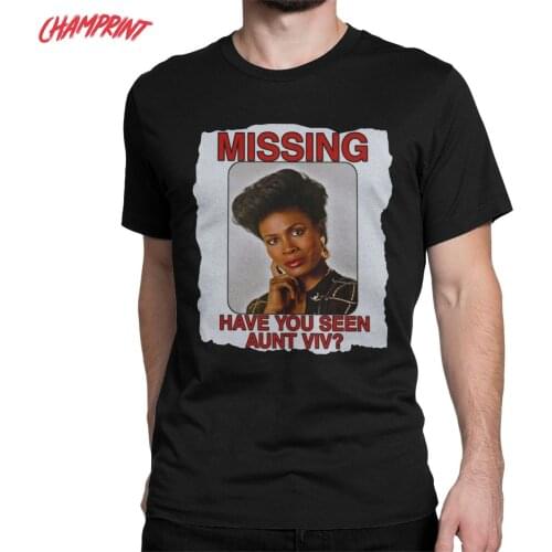 The Fresh Prince Of Bel Air Will Smith T-Shirts Men 100% Cotton Tees Crew Neck Short Sleeve T Shirts Birthday Present Clothing