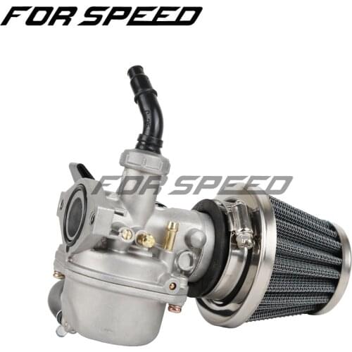 Carburetor PZ19 Carb for 50 70 90 110 125cc ATV Quad 4 Wheeler Dirt Bike Motorbike Motorcycle Carburetors W/ Air Filter