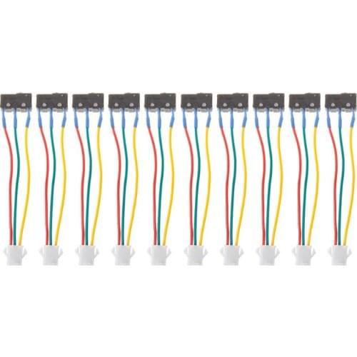 MEXI 10pcs Gas Water Heater Micro Switch Three Wires Small On-off Control Without Splinter House Heater Accessories