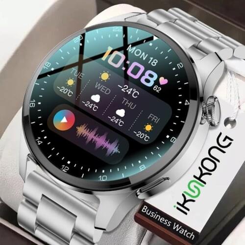 Man Smart Watch Bluetooth Call Smartwatch Men Sports Fitness Bracelet Alarm Reminder Watches For Android Apple Xiaomi Huawei+Box