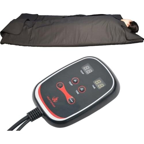 New technology 2021 infrared sauna blanket black,professional sauna blanket health and beauty