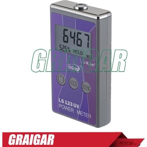 Brand New UV Power Meter Tester LS123 Handheld UV Radiation Meter Illumination Radiometer Power Density Power Meter Tester