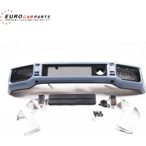 G63 front bumper fit for MB G-class W463 G350 G500 G550 G55 style W463 to G63 front bumper with all interior parts