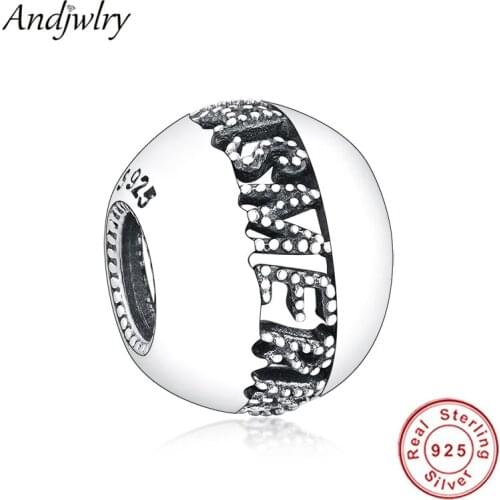 Fit Original Charms Bracelets 925 Sterling Silver Openwork Merry Christmas Charm Beads for Making DIY Jewelry Berloque