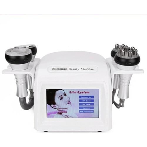 Radio Frequency Bipolar Ultrasonic Cavitation 5in1 Cellulite Removal Slimming Machine Vacuum Weight Loss Beauty Equipment
