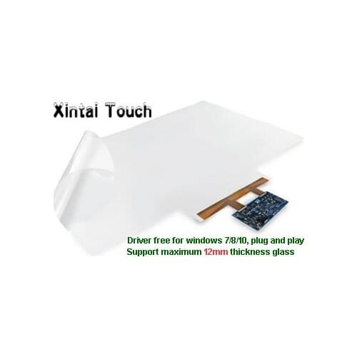 Xintai Touch 86 Inches 16:9 Ratio 10 Touch Points Interactive Capacitive Multi Touch Foil Film Plug & Play