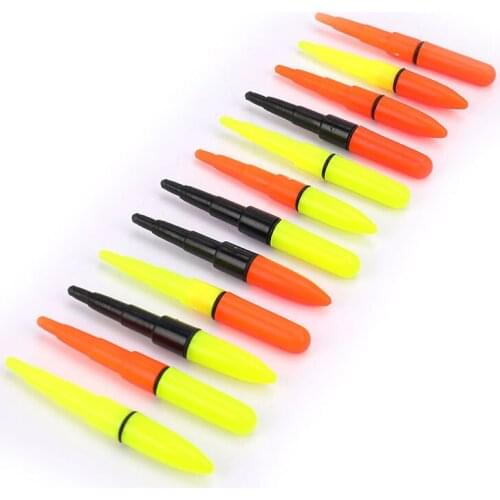1PC Yellow/Orange Lightstick Fishing Light Stick Work LED Luminous Float Night Fishing Float Bobber Accessory Hot Sale
