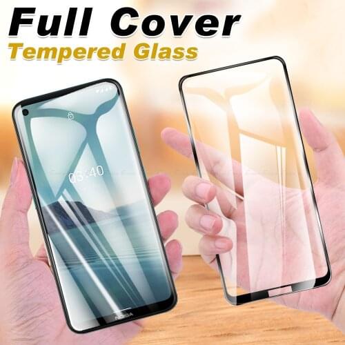 Screen Protector Tempered Glass For Nokia X20 X10 5.4 3.4 2.4 Full Cover Glass Protective Film