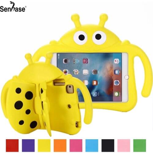 3D Cartoon Kids Safe Portable Handle Stand Shockproof EVA Tablet Cover For Apple iPad mini 5 2019 mini 1 2 3 4 5 Case