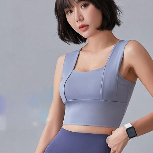 Womens training sports underwear quick-drying running fitness yoga high-intensity shockproof sports bra anti-vibration