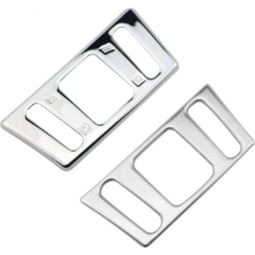 Foal Burning For Nissan X-TRAIL Xtrail X trail T32 2013+ Qashqai J11 2014+ Chrome Centre Console Air Vent Outlet Cover Trim