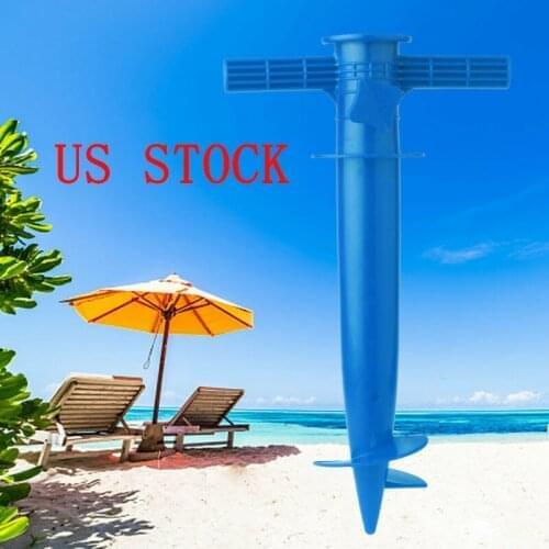 Umbrella Connector Fishing Pole Sun Beach Stand Rain Gear Garden Patio Parasol Ground Anchor Spike Umbrella Stretch Stand Holder