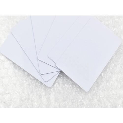 50pcs/Lot 13.56mhz Inkjet Printable PVC Card Fudan NFC 1K S50 Chip for Epson / Canon Printer