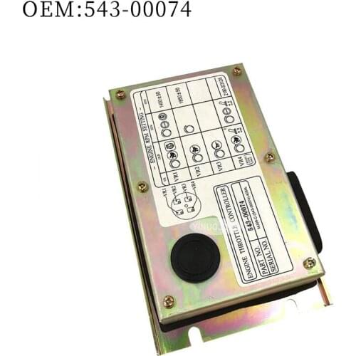 Excavator Controller Computer Board Applicable to DH220-5 Throttle Controller (Small) Universal Code: 543-00074