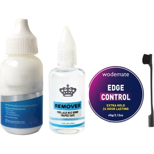 Private Label 38ml Hair Replacement Waterproof Adhesive Invisible GB Bonding Glue For Lace Wig, Toupee