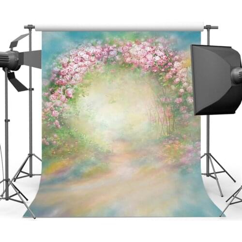 Mehofoto Flower Background Photography Bokeh Backdrop for Children Newborn Birthday Party Photo Props ZH-252