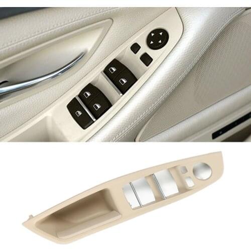 Window Switch Armrest Panel Replacement Kit Trim Grab Cover(Driver Side) For B MW 5 Series F10 Left hand driving 6 Color