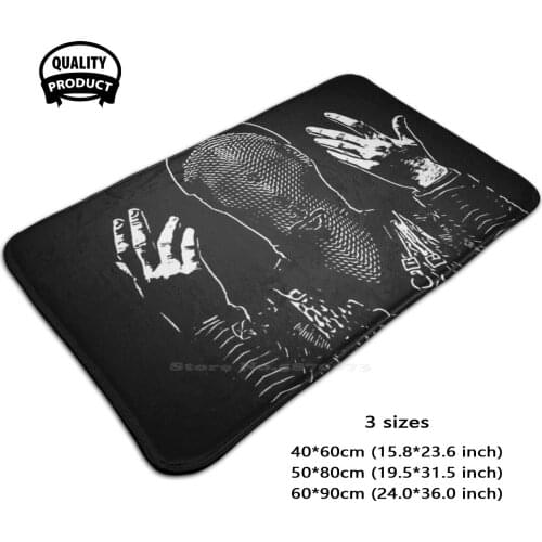 Badass Beatrice Nun Ed Door Mat Foot Pad Home Rug Nun Beatrice Badass Ed Avatrice Ava Black White Lesbisch Q Bisexual Tv Series