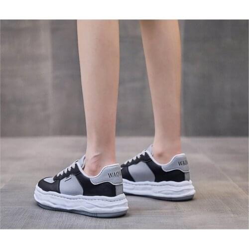 Womens Shoes 2021 Breathable Non Slip White Shoes Women Comfort Platform Shoes Woman Vulcanize Shoes Zapatillas De Mujer