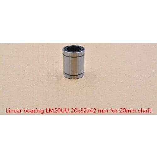 LM20UU LME20UU LM20UUAJ 20mm linear ball bearing bush bushing for 20mm rod round shaft 1pcs