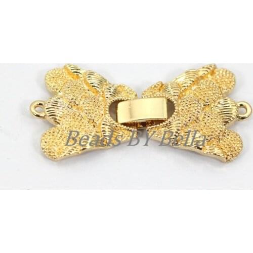 New Arrival Bridal Set Fold Over Clasp DIY Jewelry Findings 50pcs/lot Hot Neckalce Bracelet Clasps Hooks Free Shipping ABD060