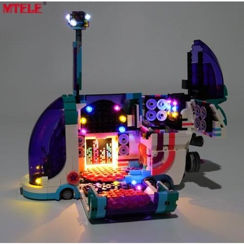 MTELE Brand LED Light Up Kit For 70828 Pop-Up Party Bus , (NOT Include The Model)