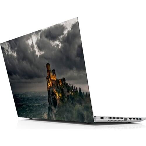 Sticker Master Castle universal laptop skin for 13 14 15 15.6 16 17 19 "inc notebook decal for Mac, dell, Acer, HP, Toshiba, Asus, lenovo