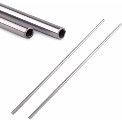 2pcs New Stainless Steel Capillary Round Tube Pipe OD 10mm ID 8mm Length 500mm