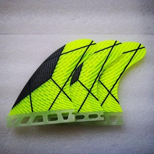 2021 New Futur FC I II Pure Epoxy Surf Fins Tri Set Surfboard Fins G5 M 100% pure Epoxy