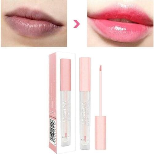 Pink Lip Serum Moisturizing Lightening Lips Plumper Lips Lip Gloss Skin Moisture Reduce Pigmentation Long Lasting