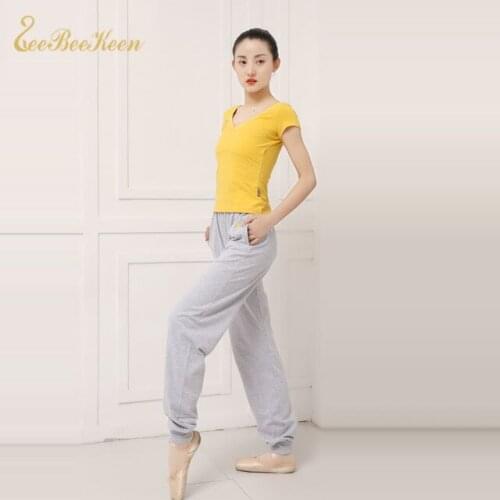 Ballet/Latin/yoga Dance Pants Black/Grey Pants For Men Sport Leotard Women Kids Tight Mouth Pants Closed Comfy Sweatpants