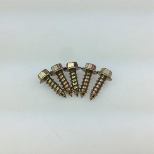 STARPAD Motorcycle accessories screw self - tapping screw tapping screws square head sharp teeth thick 6.3MM pole length 19MM