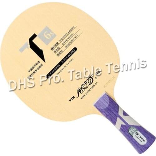 Yinhe T-6s T6 T6s cypress carbon Table Tennis carbon Blade for Racket for 40+ new material ball
