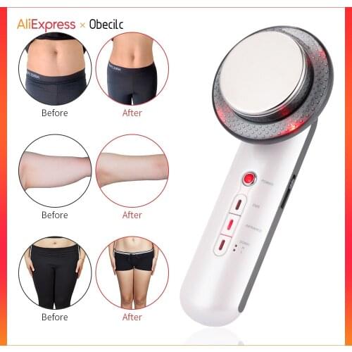 Ultrasonic Cavitation Body Slimming Machine Electrical Muscle Stimulator EMS Fat Burner Weight Loss Machine With Ultrasonic Gel