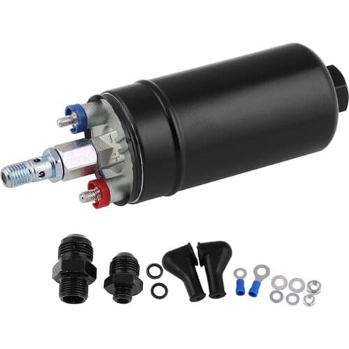 Universal 0580254044 Replacement 300LPH Inline Fuel Pump Fit for Gasoline Vehicle Engine Part