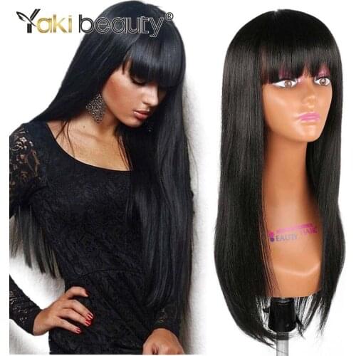 YAKIBEAUTY Black Wigs