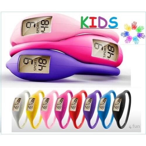 10 pcs Ion Watches Silicone Children KIDS watch colors Silicon Jelly Rubber Teen Slim Ladies Fashion Bulk Wholesale LOT girls