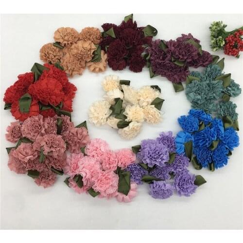 3D bow matte Cloth Flower Home Decoration Garland High quality Artificial Flower Valentine Gift Christmas Wedding Decoration