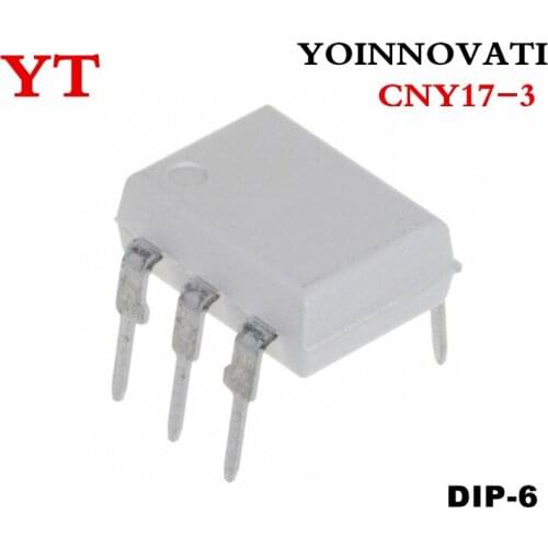 50pcs/lot CNY17-3 CNY17 DIP-6 IC Best quality