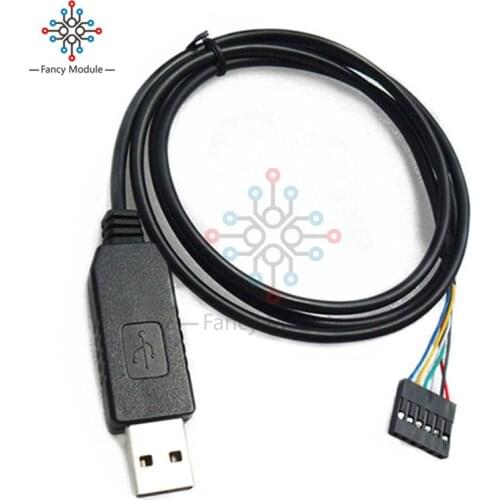 6Pin FTDI FT232RL USB to Serial Adapter Module USB TO TTL RS232 Cable