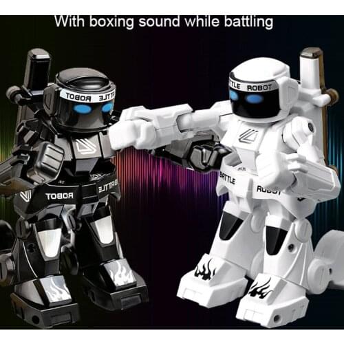 777-615 Battlefield Robot Remote Control Analog Sound and Light Body Sensory Boxing and Motion Robot Toy Model